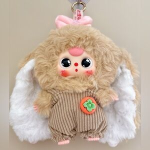 Multi Baby Three Rabbit Macaron Cute Bunny V2 Plush Blind Box with card no box